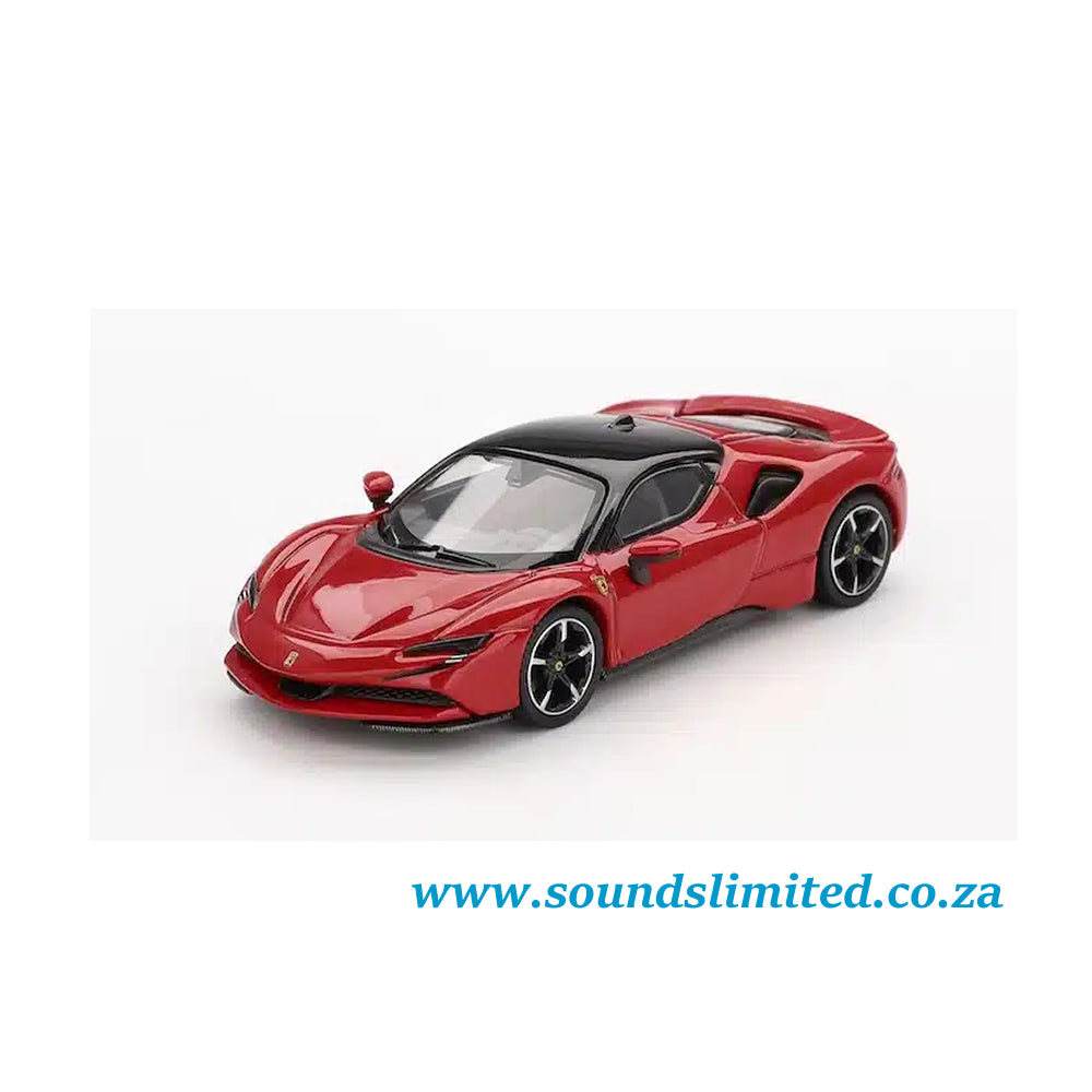 BBR Models Ferrari SF90 Rosso Corsa BBRFER64030