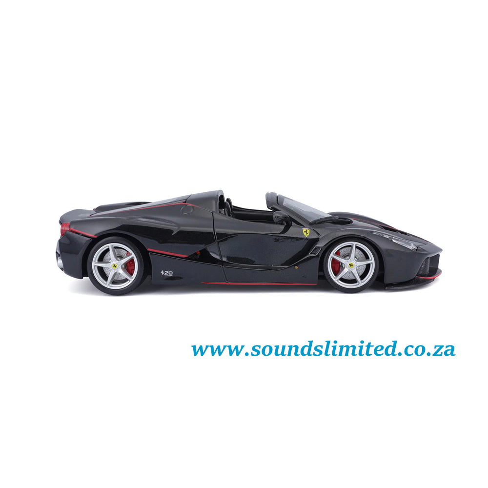 Bburago 1/24 Ferrari LaFerrari Aperta Nera 18-26022