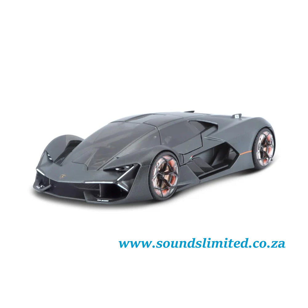 Bburago 1/24 Lamborghini Terzo Millennio Met Gray 18-21094