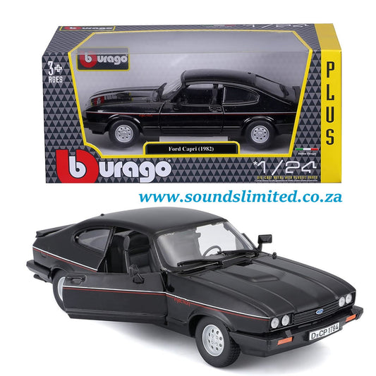 Bburago 18-21093BK 1:24 Ford Capri 1982 Black