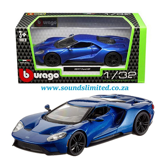 Bburago 2017 Ford GT 1/32 Diecast model car Blue 18-43043