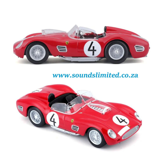 Bburago Ferrari Racing 250 Testa Rossa 1959 #4 Red 1/43 18-36307
