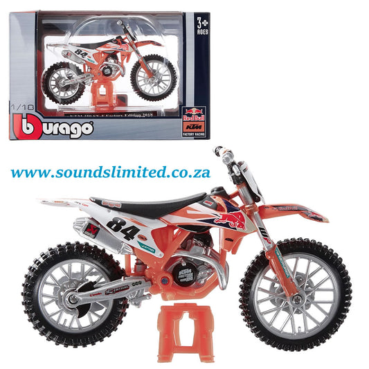 Bburago KTM 450 SX-F Factory Edition 2018 1/18 Scale 18-51081