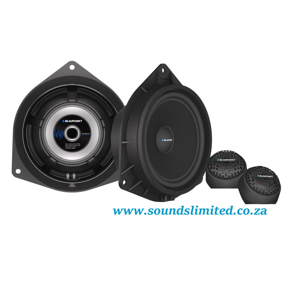 Blaupunkt Velocity Power Toyota Plug & Play 2-Way Component Speaker 6.5” GTx 1662