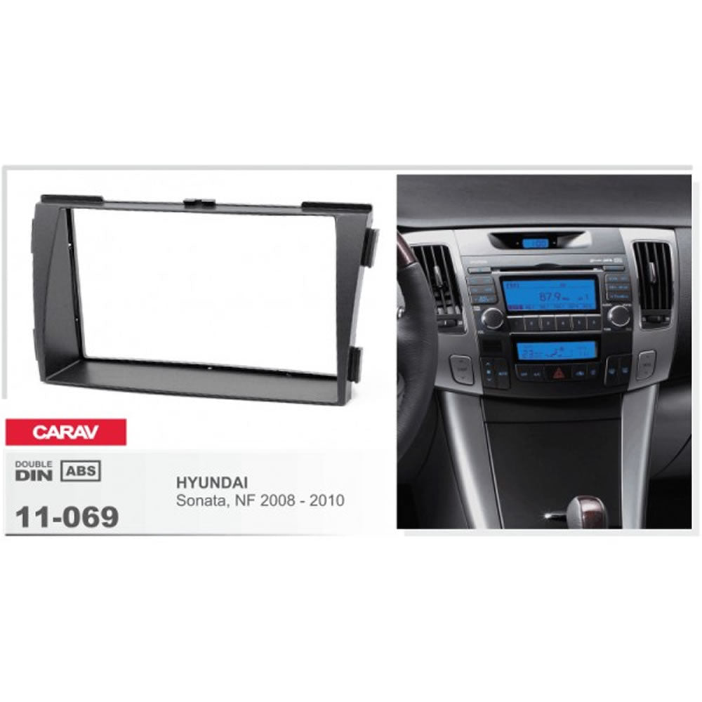 Carav 11-069 Hyundai Sonata In-Dash Car Radio Trimplate