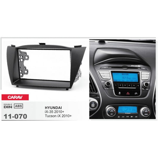 Carav 11-070 Hyundai iX-35, Tucson In Dash Car Radio Trimplate