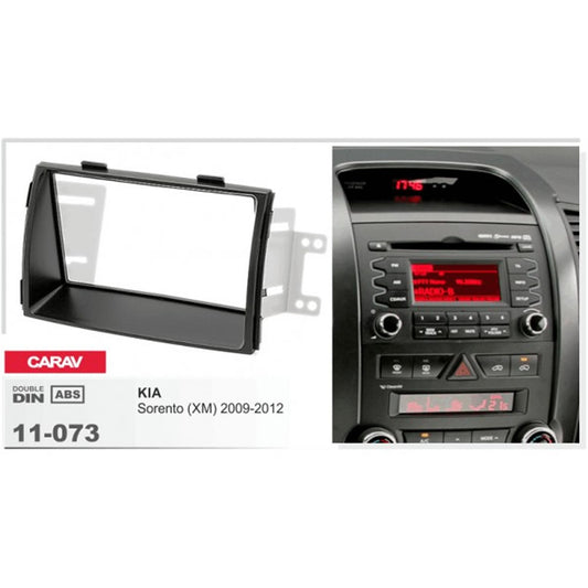 Carav 11-073 Kia Sorento In Dash Car Radio Trimplate