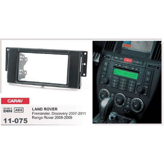 Carav 11-075 Land Rover Freelander; Discovery; Range Rover Sport Car Radio Trimplate