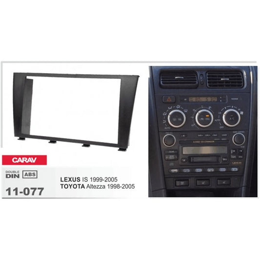 Carav 11-077 Lexus IS In-Dash Car audio installation kit (Radio Trim)