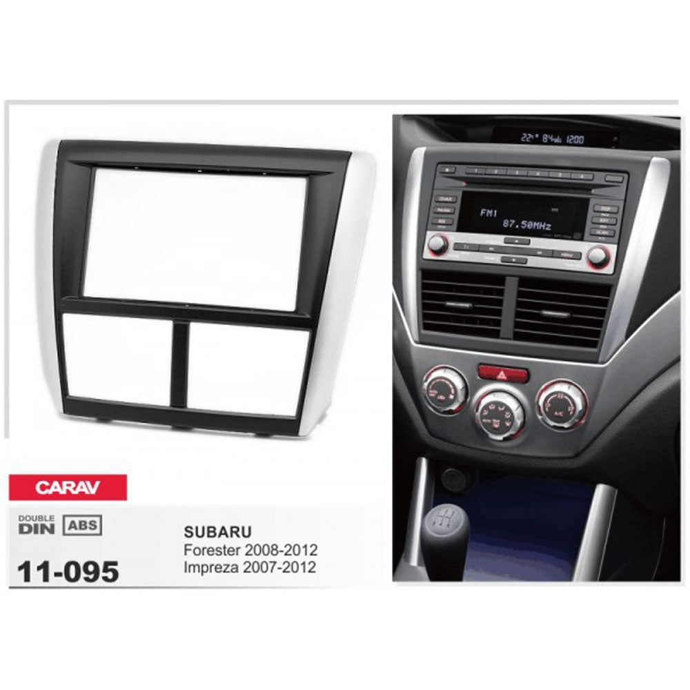 Carav 11-095 Subaru Forester, Impreza In Dash Car Radio Trimplate