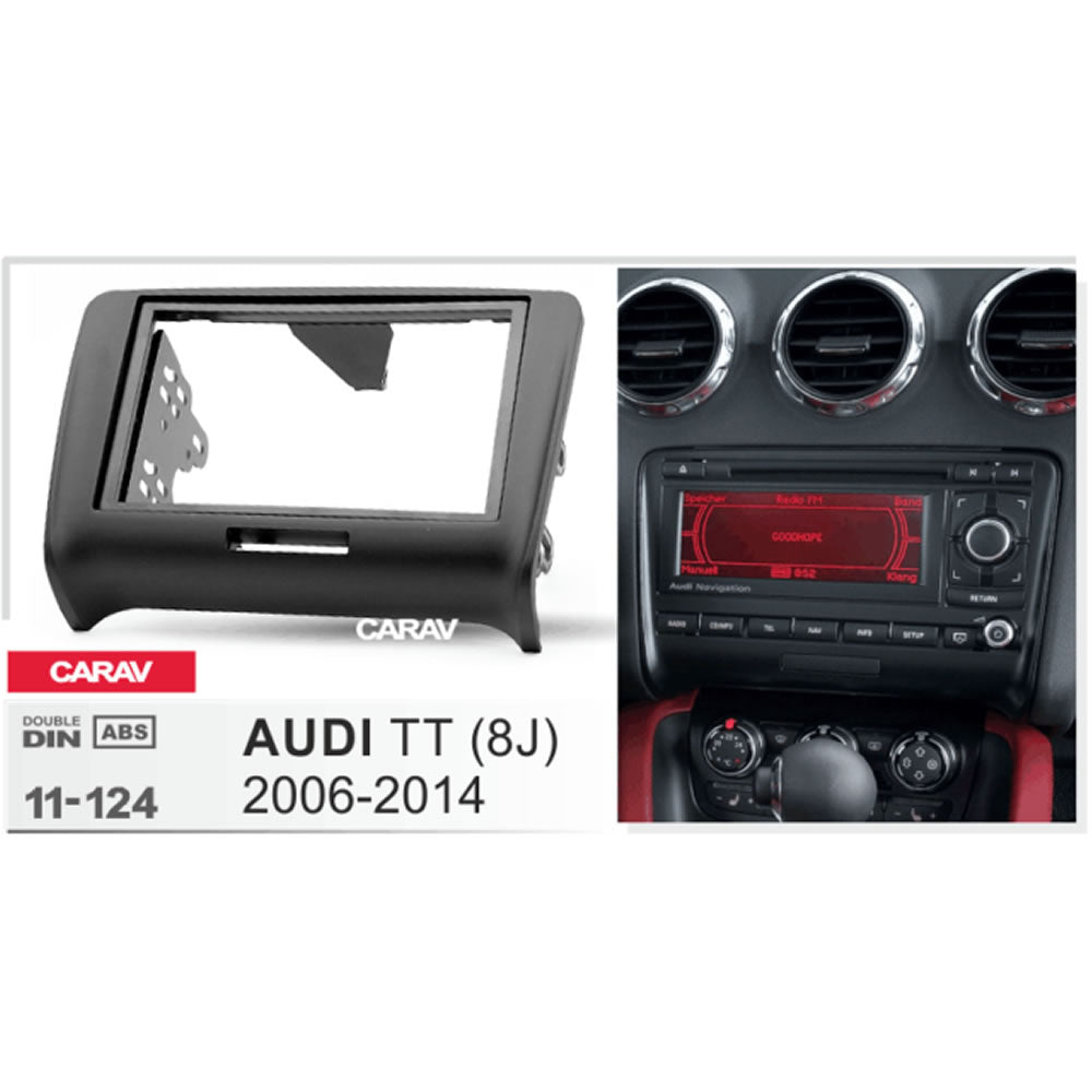Carav 11-124 Audi TT In-Dash Car audio installation kit (Radio Trim)