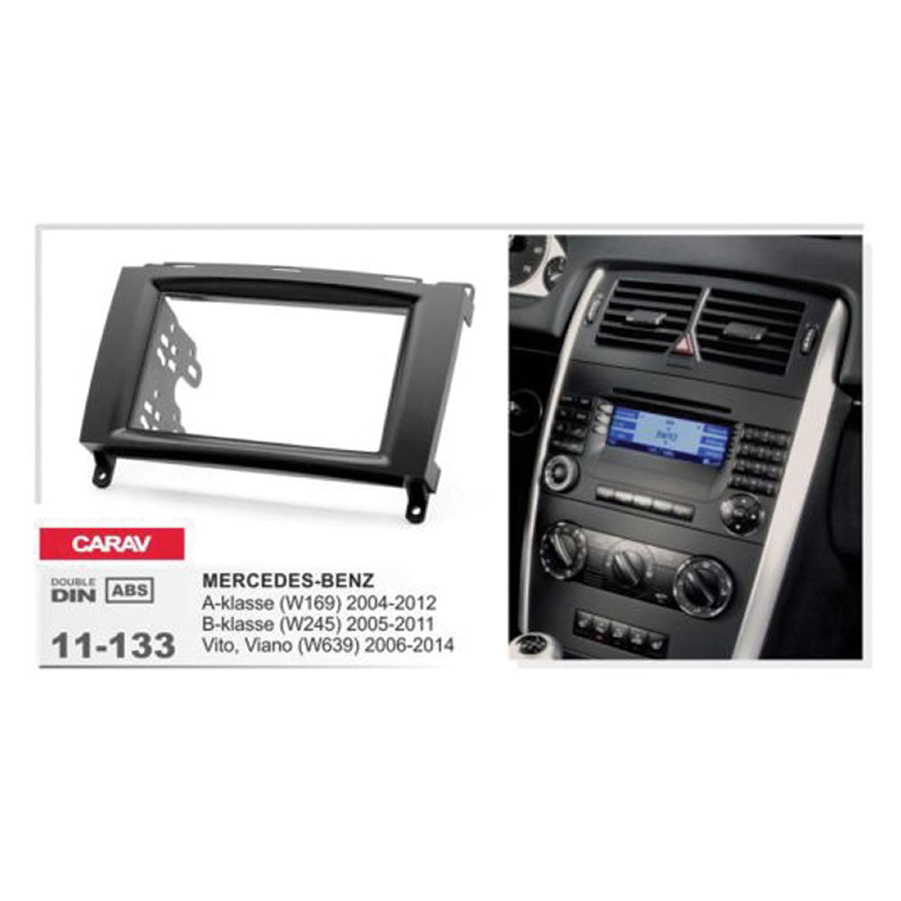 Carav 11-133 Merc In Dash Car Radio Trimplate