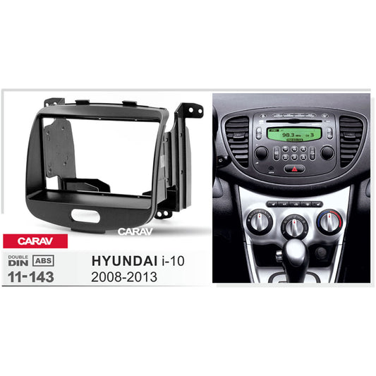 Carav 11-143 Hyundai i-10 In-Dash Car audio installation kit (Radio Trim)