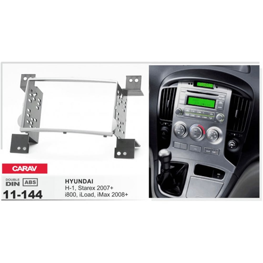 Carav 11-144 Hyundai H-1 In-Dash Car audio installation kit (Radio Trim)