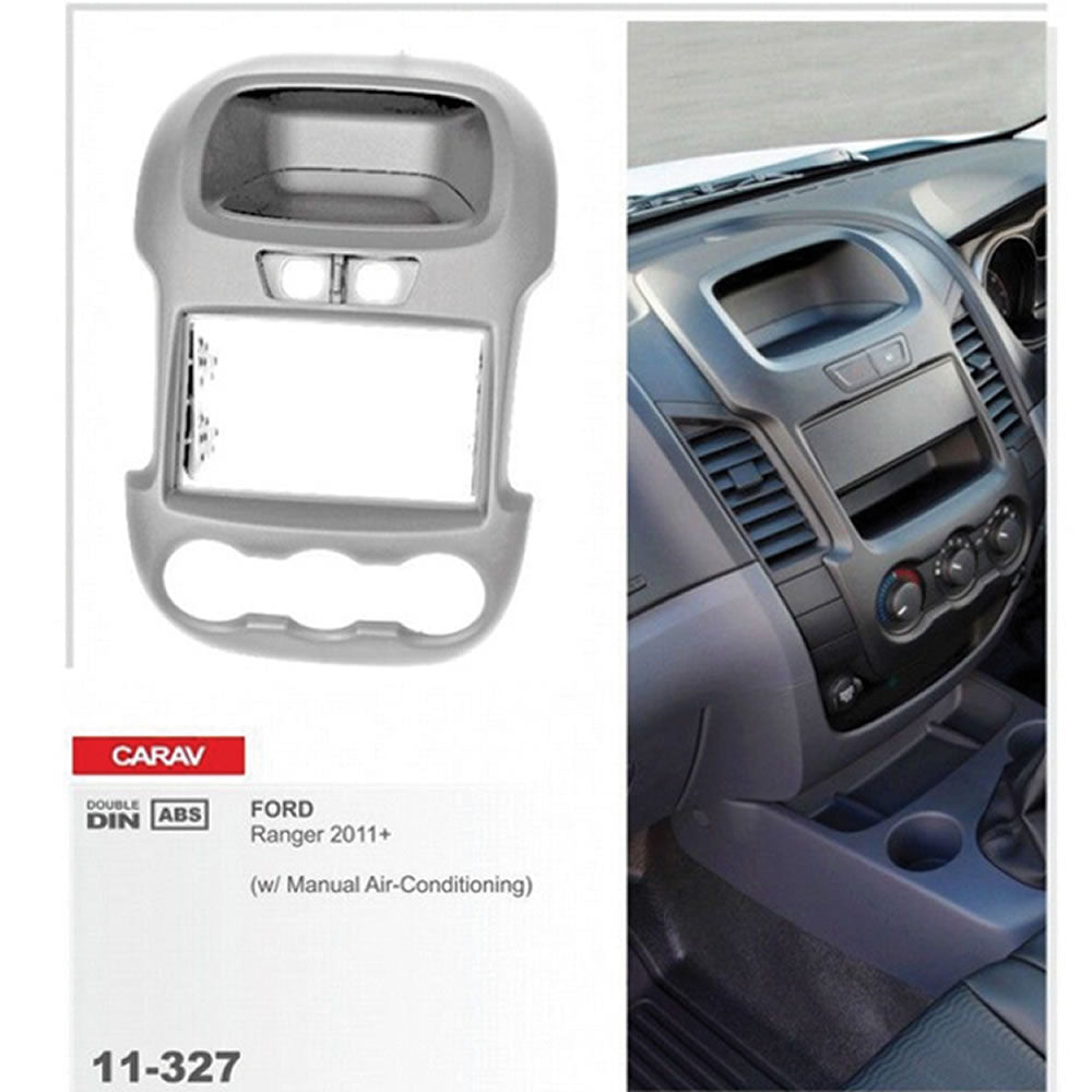 Carav 11-327 Ford Ranger T6 In-Dash Car audio installation kit (Radio Trim)