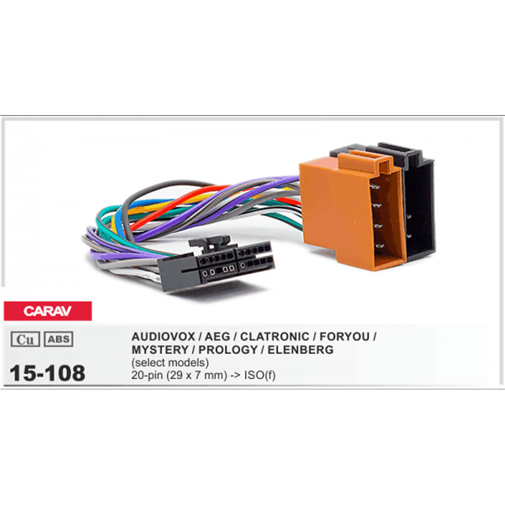 Carav 15-108 - Car Radio Harness