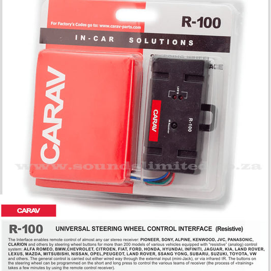 Carav R-100 Universal Steering Wheel Control Interface