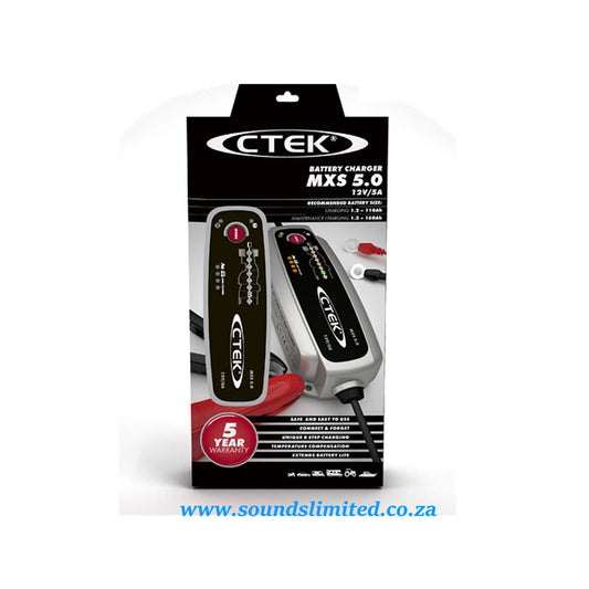 CTEK MXS 5.0 advanced microprocessor controlled battery charger