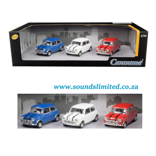 Cararama Mini Cooper 3pc Gift Set 1/43 35310