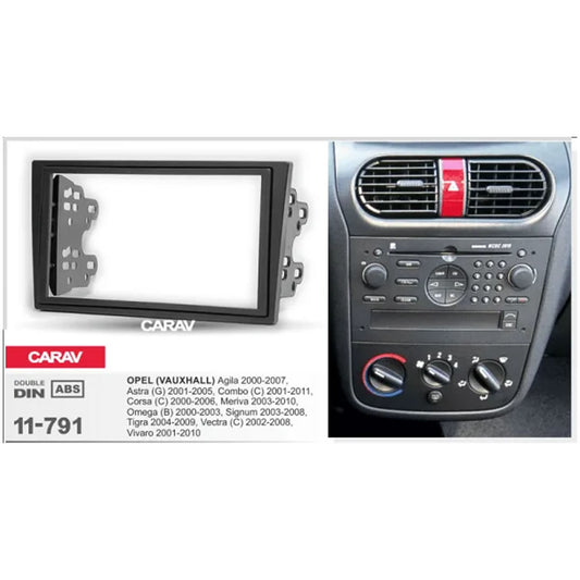Carav 11-791 Opel Corsa, Astra In-Dash Car audio installation kit (Radio Trim)