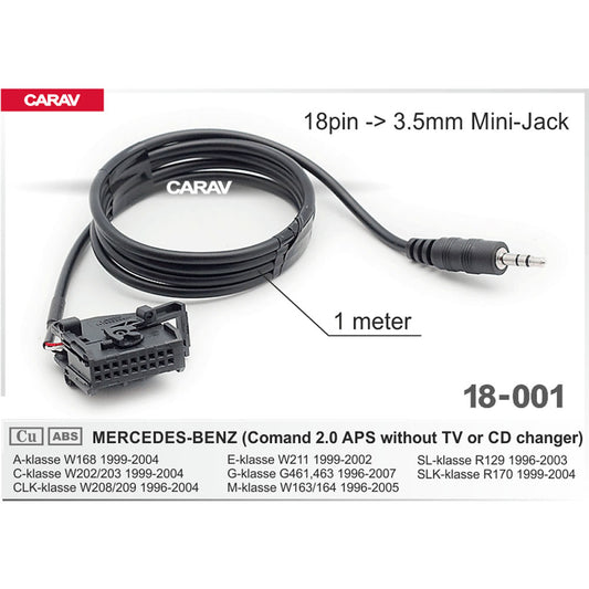 Carav 18-001 - Aux Adapter for Merc
