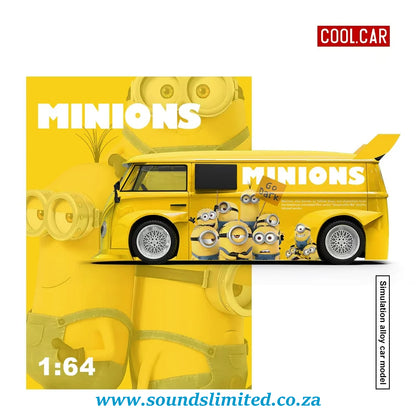 Cool Car Volkswagen TI PICKUP Minions Yellow CC642953