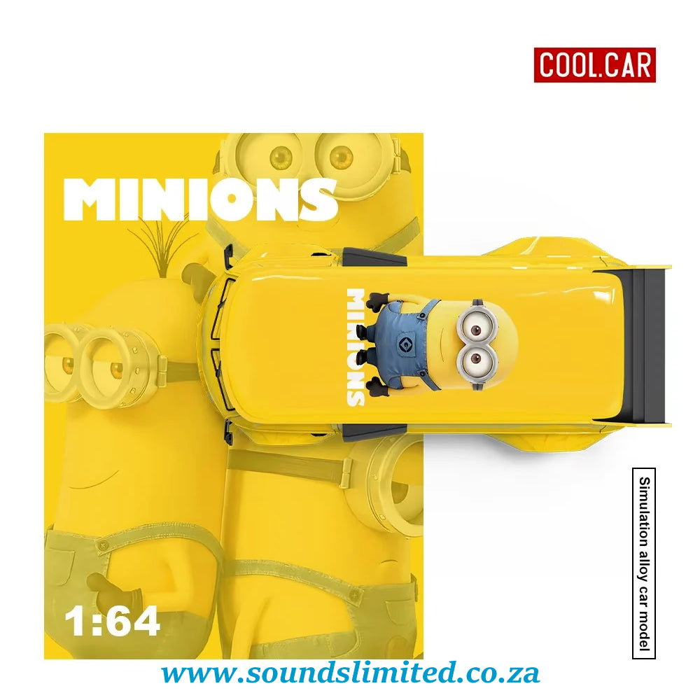 Cool Car Volkswagen TI PICKUP Minions Yellow CC642953