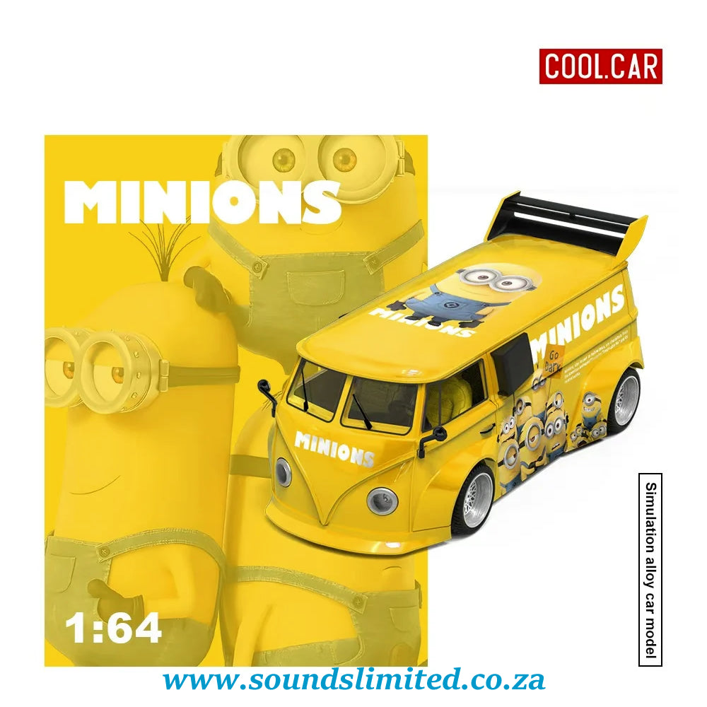 Cool Car Volkswagen TI PICKUP Minions Yellow CC642953