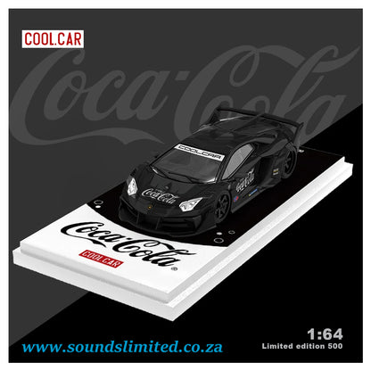 Cool Car Lamborghini Aventador GTEVO Coca Cola Black CC643822