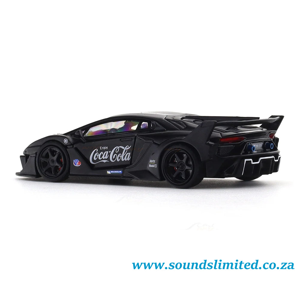Cool Car Lamborghini Aventador GTEVO Coca Cola Black CC643822