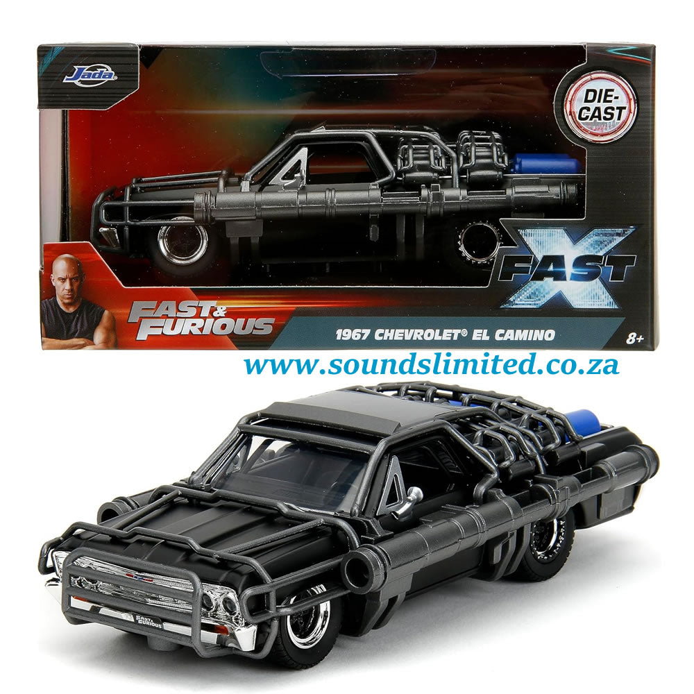 Jada 1/32 "Fast & Furious" 1967 Chevy El Camino Caged Version - #34733