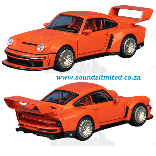 Finclassically 1/64 Porsche Singer 911 DLS Turbo Race Orange