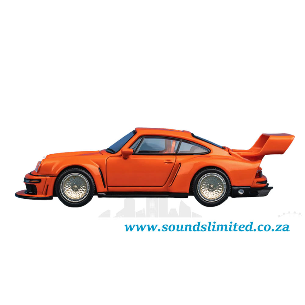 Finclassically 1/64 Porsche Singer 911 DLS Turbo Race Orange