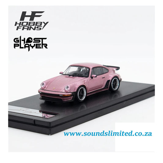 Ghost Player Custom Pink 1/64 HobbyFans Porsche Singer 930 Turbo Study