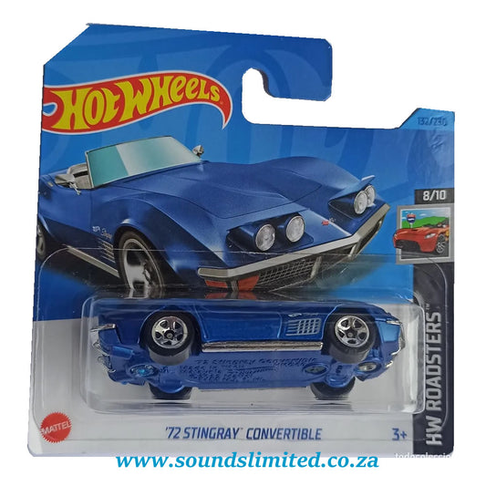 Hot Wheels '72 Stingray Convertible Blue HKG60