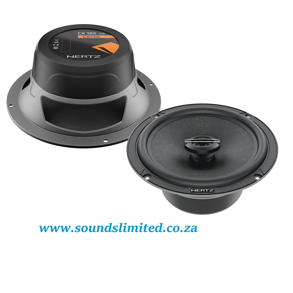Hertz CX 165 Cento 6.5 inch Coaxial loudspeakers 210w