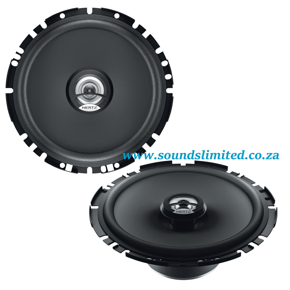 Hertz DCX170.3 Two Way Coaxial 100 W 4 Ohm Speakers 6.7 inch
