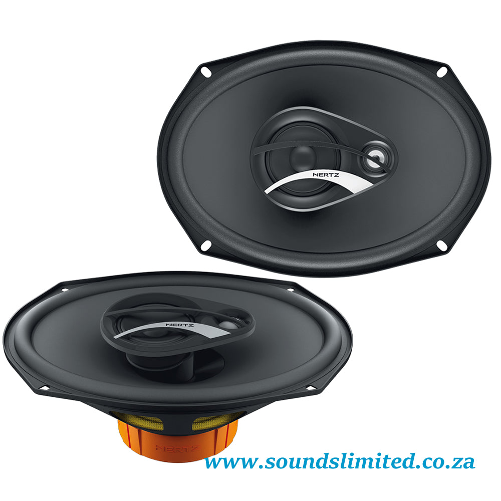 Hertz DCX 710.3  7 x 10 Three Way Coaxial 300 W 4 Ohm