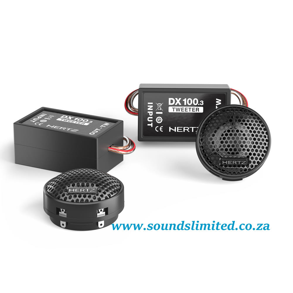 Hertz DT24.3 24mm Dieci Tweeters 80 W 4 Ohm