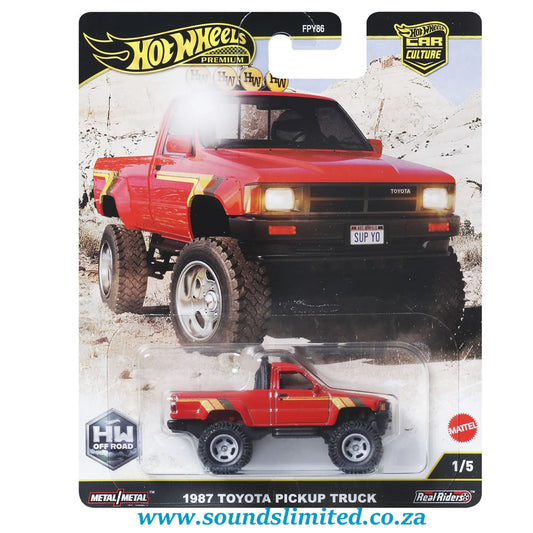 Hot Wheels 1987 Toyota Pickup Truck HW Off Road JBK73