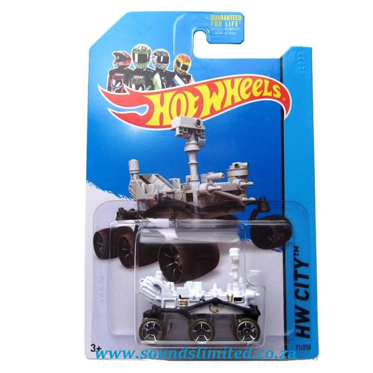 Hot Wheels 2014 Hw City Planet Heroes Mars Rover Curiosity 71/250
