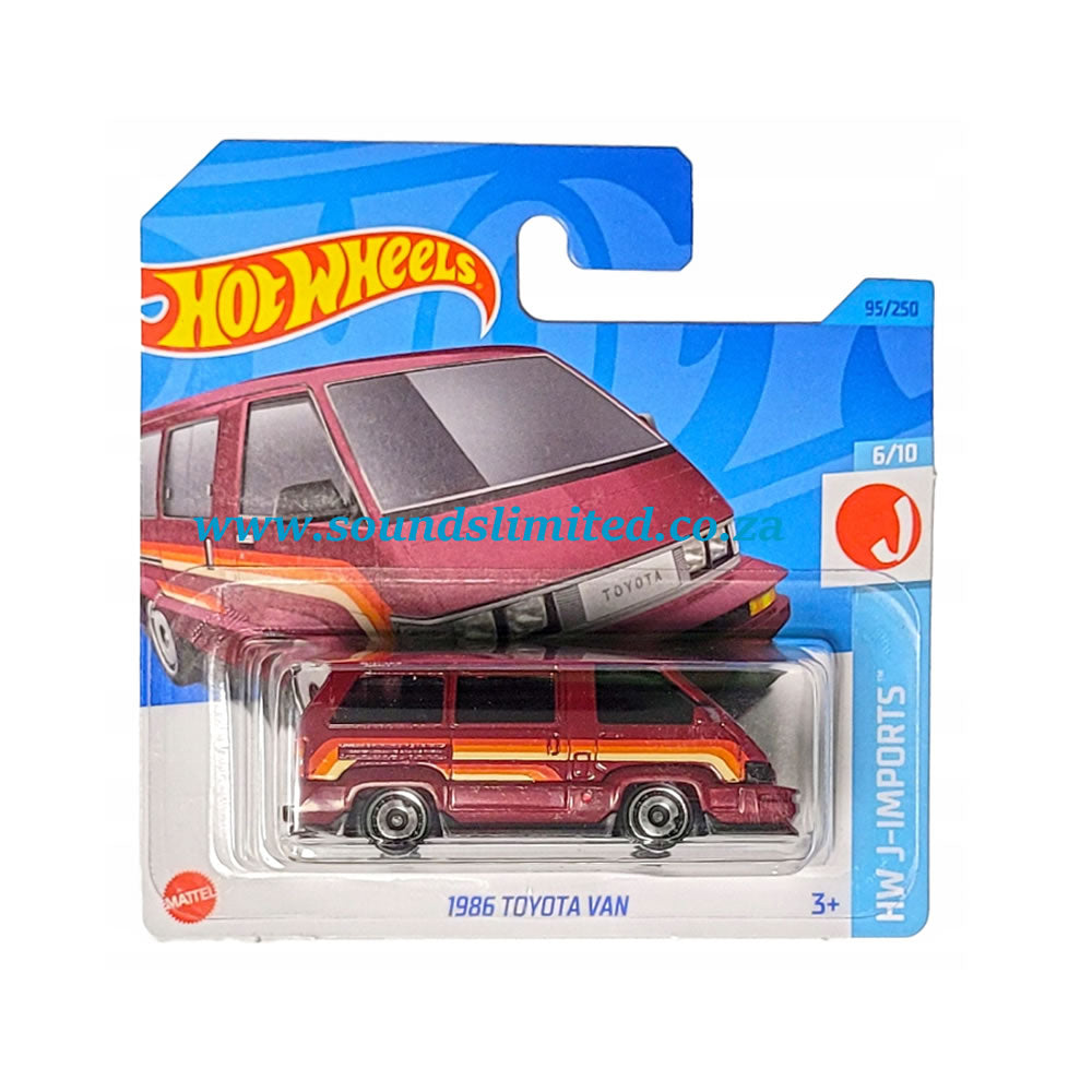 Hot Wheels 2023 1986 Toyota Van HW J-imports #6 HKK66