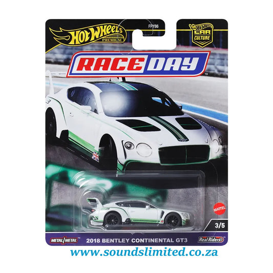 Hot Wheels 2024 RaceDay 2018 Bentley Continental GT3 - HRV93