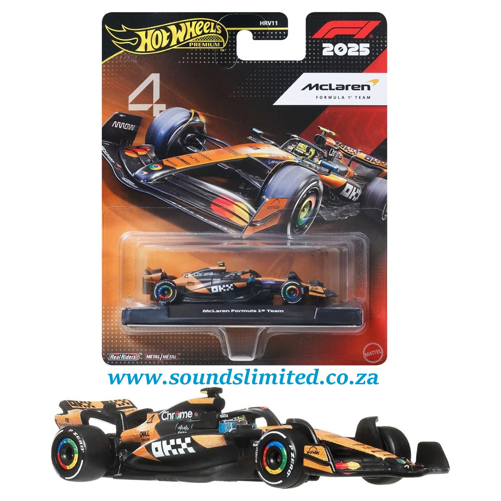 Hot Wheels 2025 McLaren Formula 1 Team #4 Lando Norris JKD88