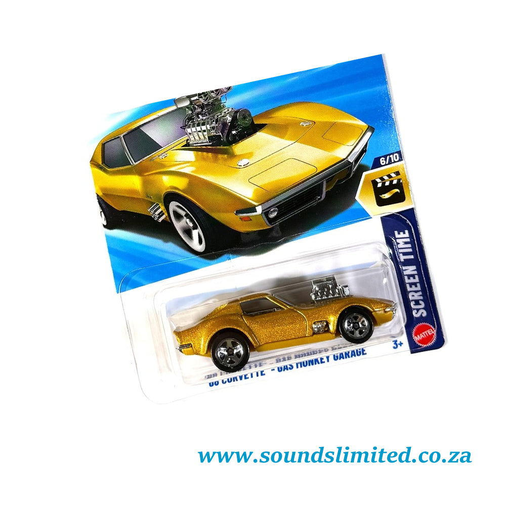 Hot Wheels '68 Corvette Gas Monkey Garage JJK47