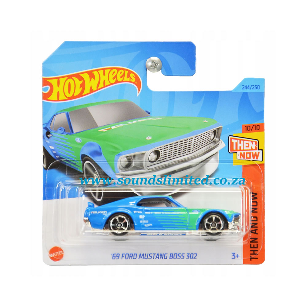 Hot Wheels '69 Ford Mustang Boss 302 #10 Then and Now HKJ48