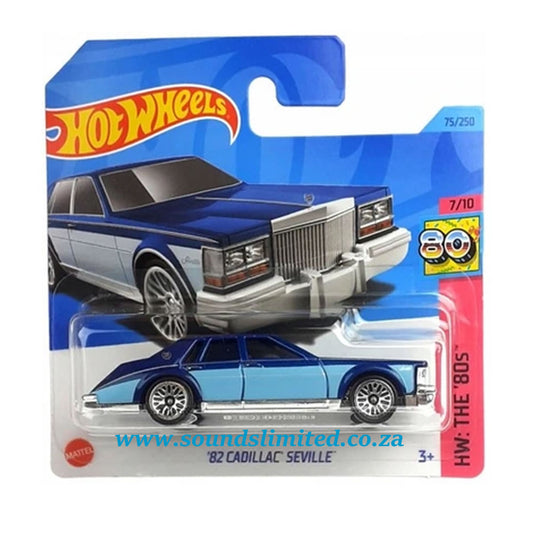 Hot Wheels ’82 Cadillac Seville HW The 80's HKJ64 Short Card