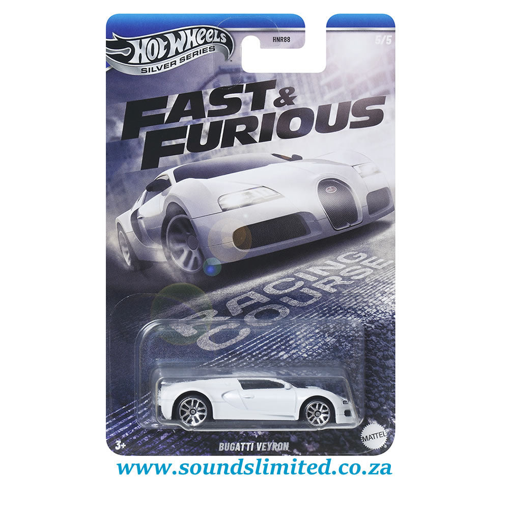 Hot Wheels Bugatti Veyron Fast and Furious Racing Course JBY43