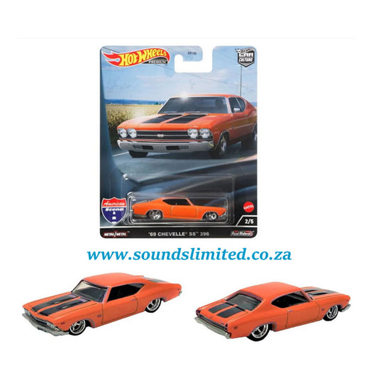 Hot Wheels Car Culture American Scene 69 Chevelle SS 396