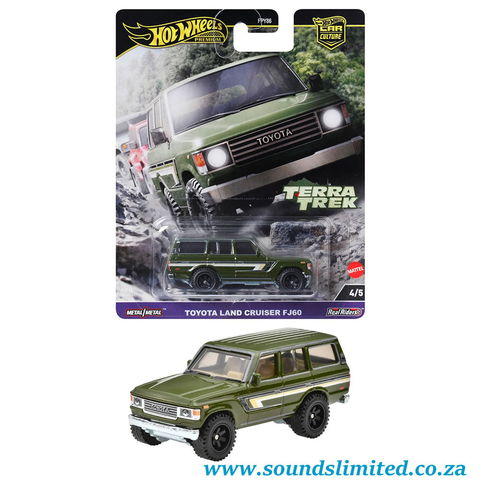 Hot Wheels Car Culture Terra Trek Toyota Land Cruiser FJ60 HRV88